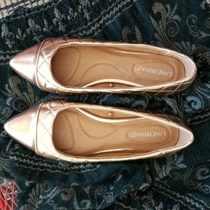 3 for $15 Lane Bryant flats NWOT